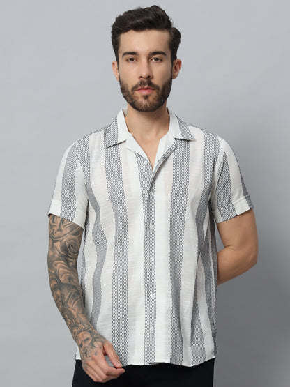 Resort Wear Stripes Shirt