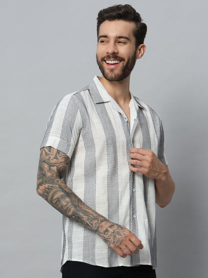 Resort Wear Stripes Shirt