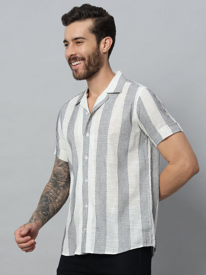 Resort Wear Stripes Shirt