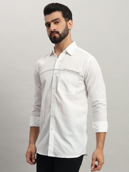 White Casual Shirt