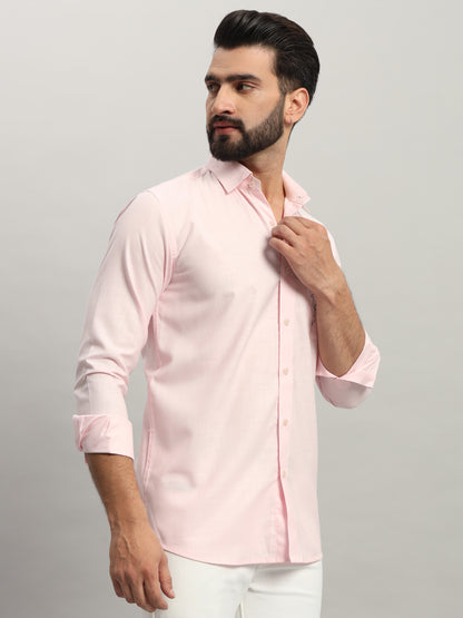 Pink Casual Shirt