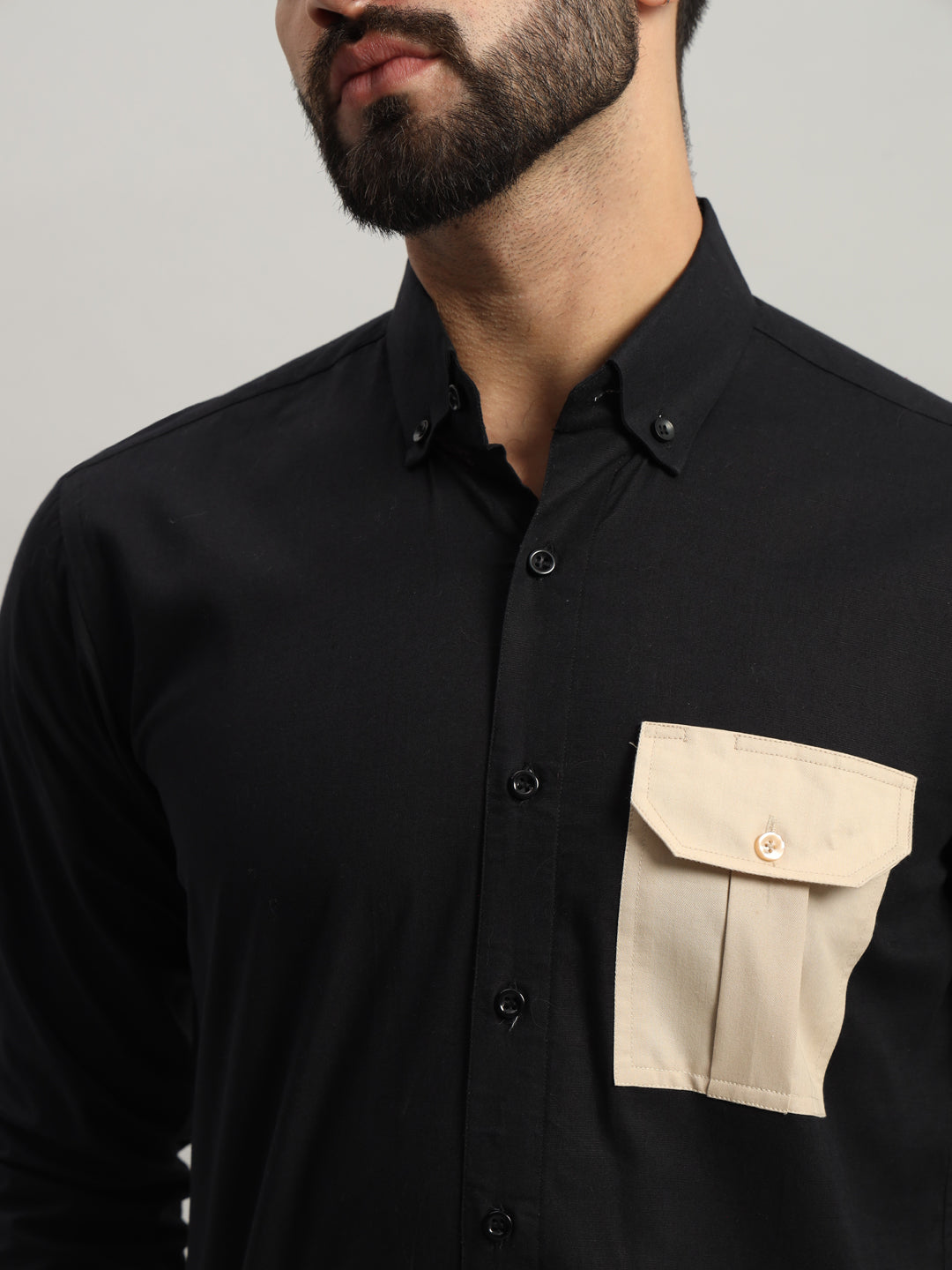 Black Casual Shirt