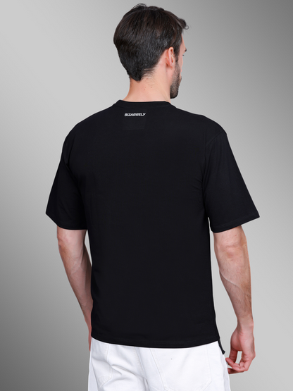 Onyx Mystery Black Round Neck T-shirt